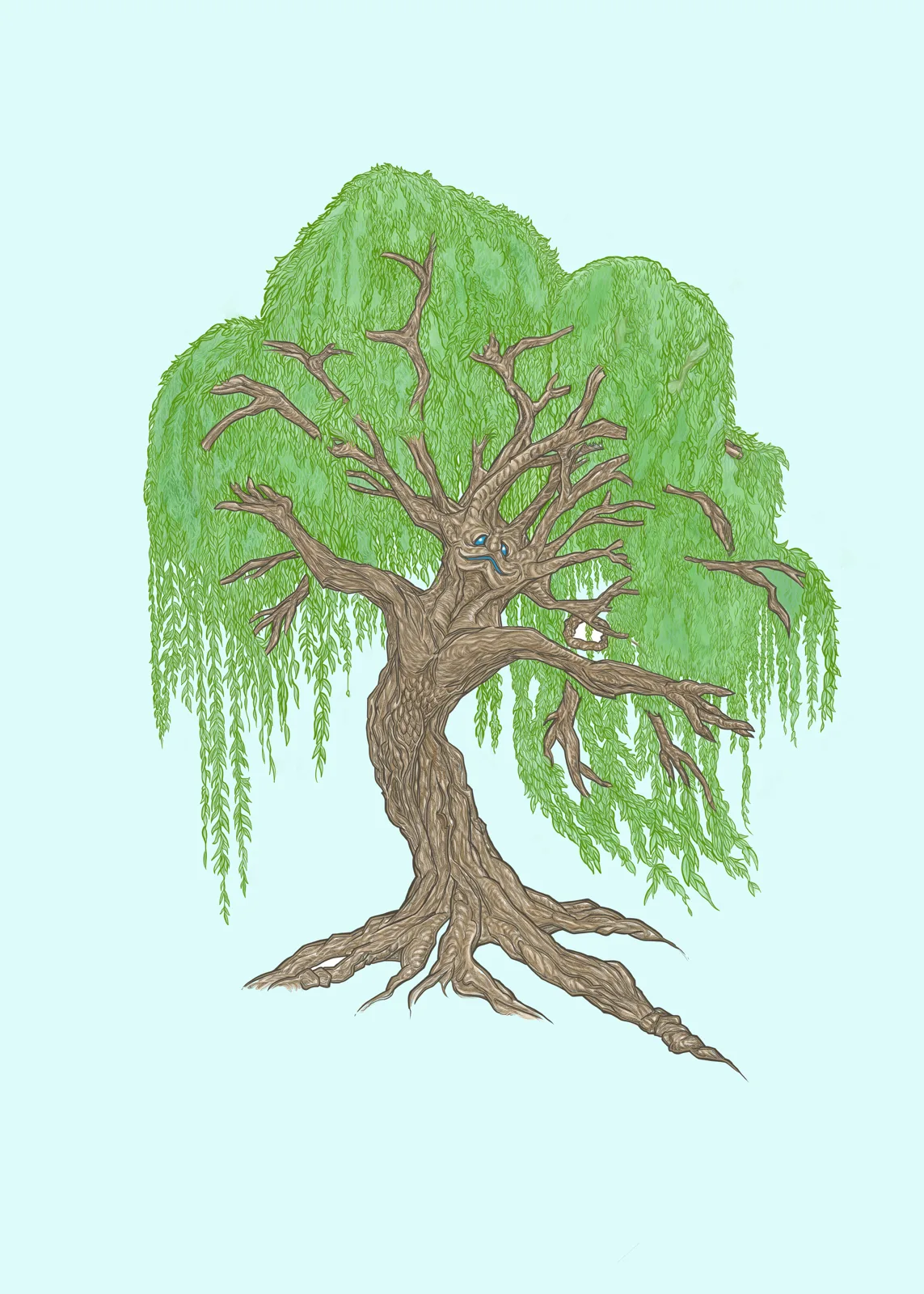 Illustration from the Blighted Earth